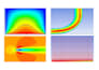 perform cfd, fea and thermal simulation using ansys, comsol and abaqus